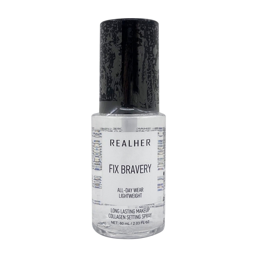 RealHer Fix Bravery Long Lasting Makeup Collagen Setting Spray, NEW - Picture 2 of 5